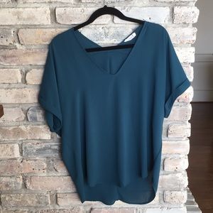 Teal Blouse